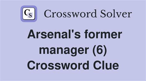 manager crossword clue|Manager